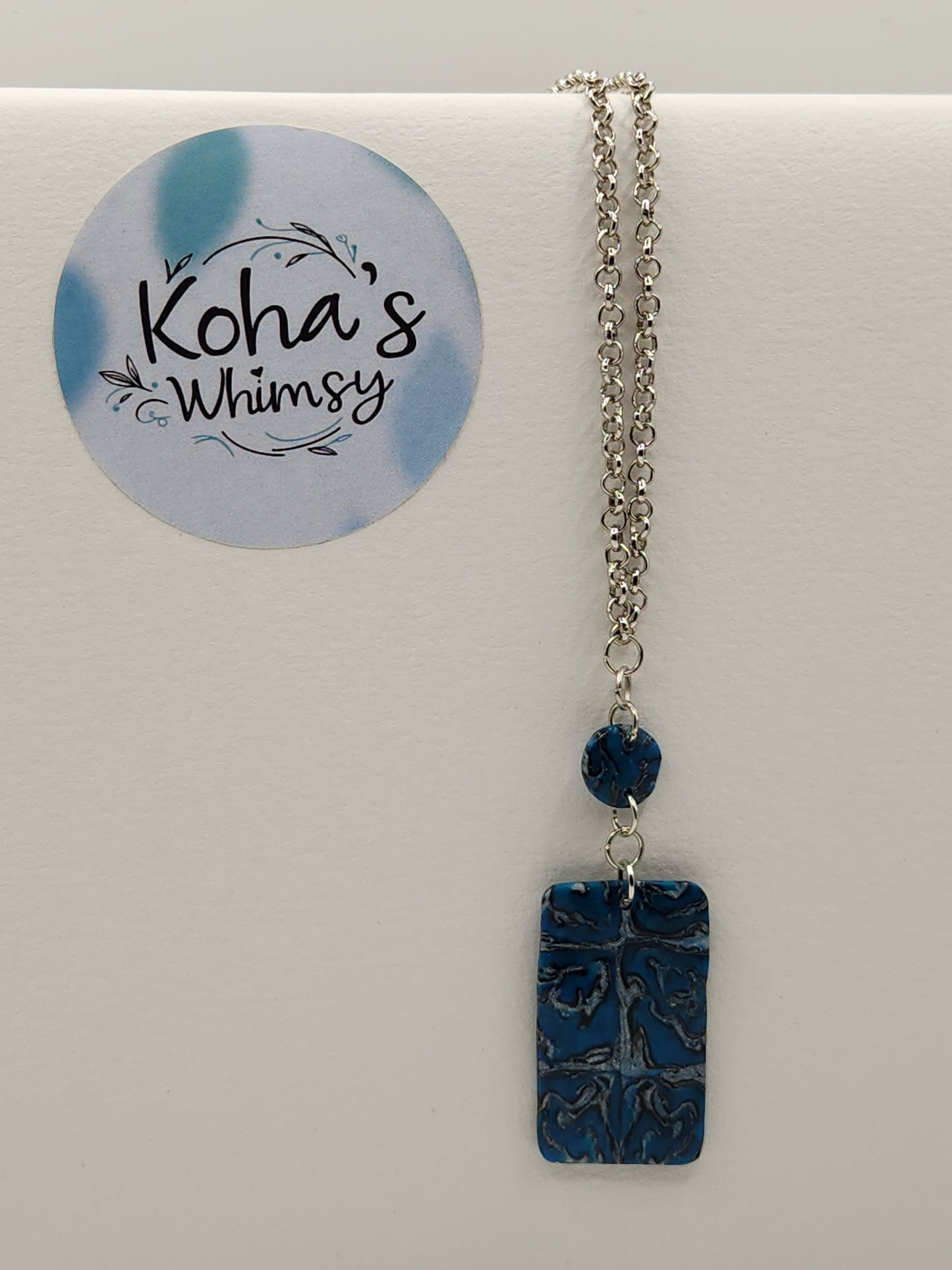 Kingfisher Swirl Jewellery Set