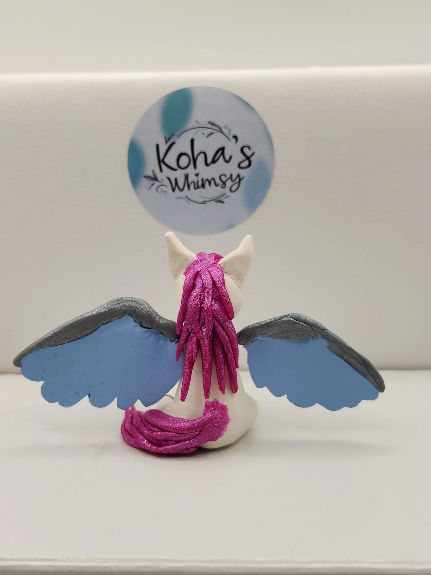Handmade polymer clay - Faye the Pegasus