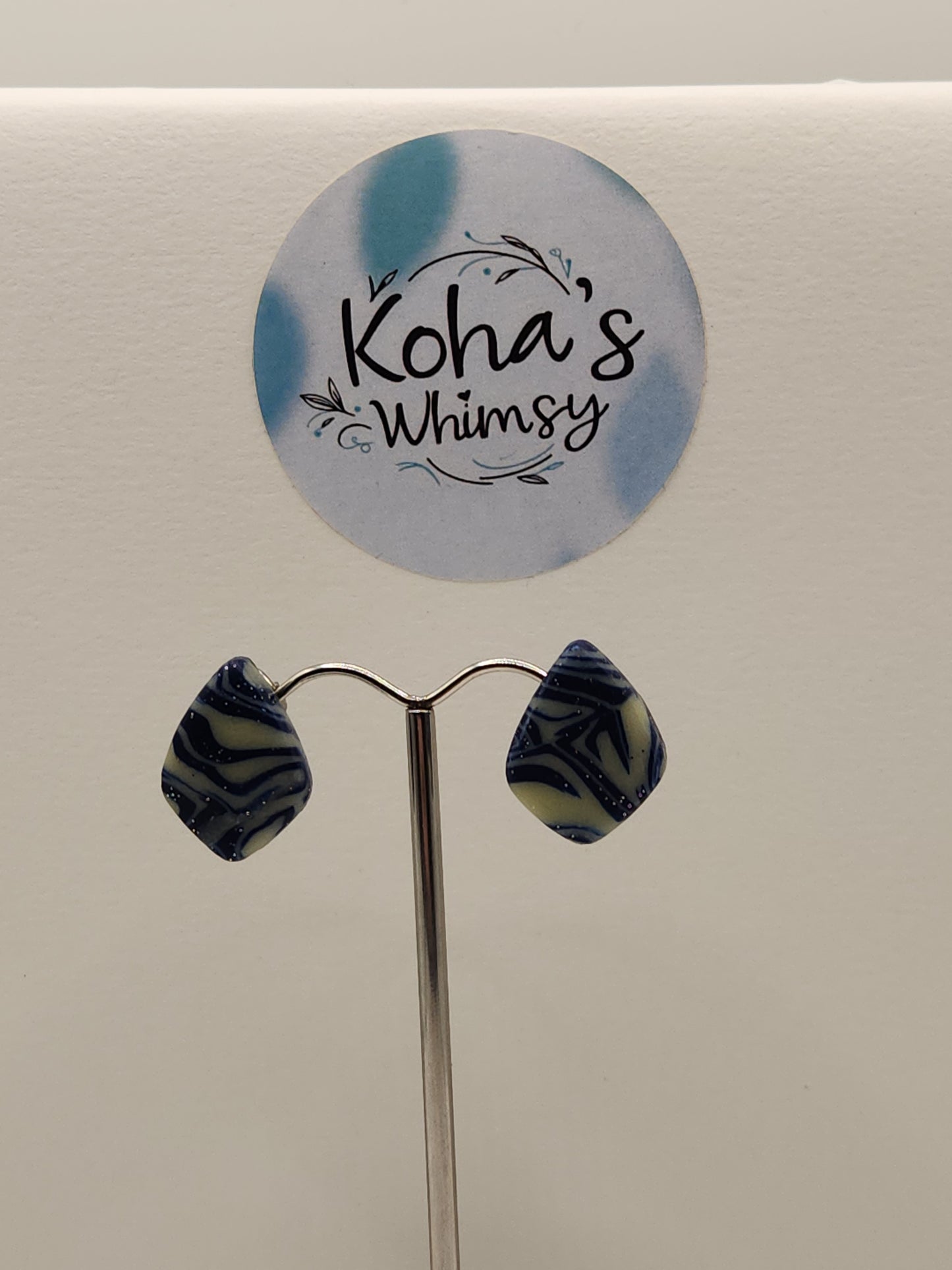 Starlight Shimmer Small Drop Diamond Stud Earrings