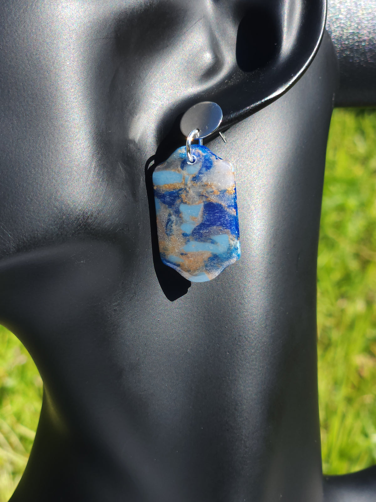 Lapis Vein Circle Toppers