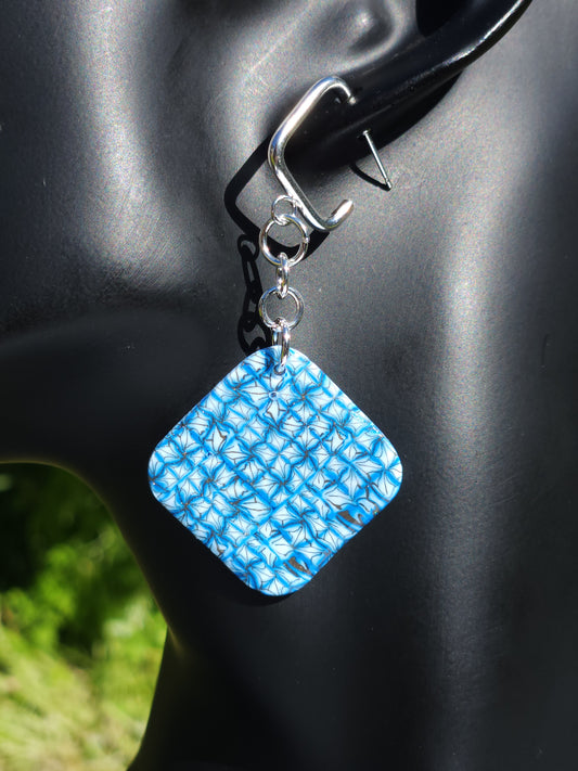 Azure Prism Square Hoops
