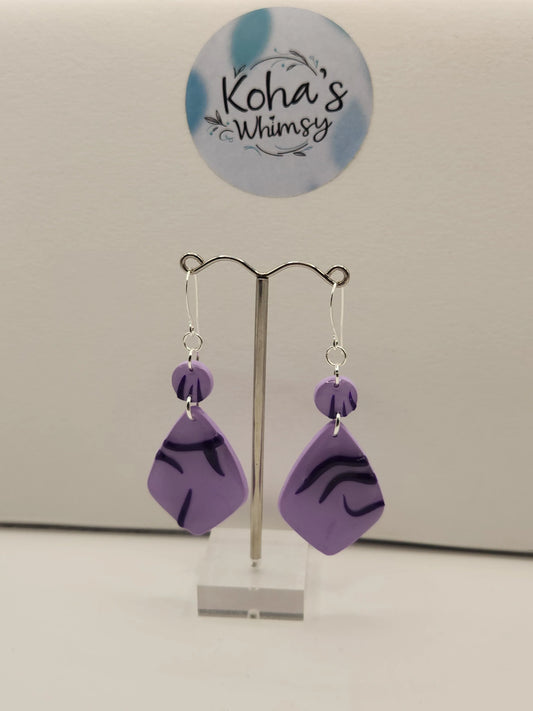 Handmade polymer clay Earrings - Idol Earrings