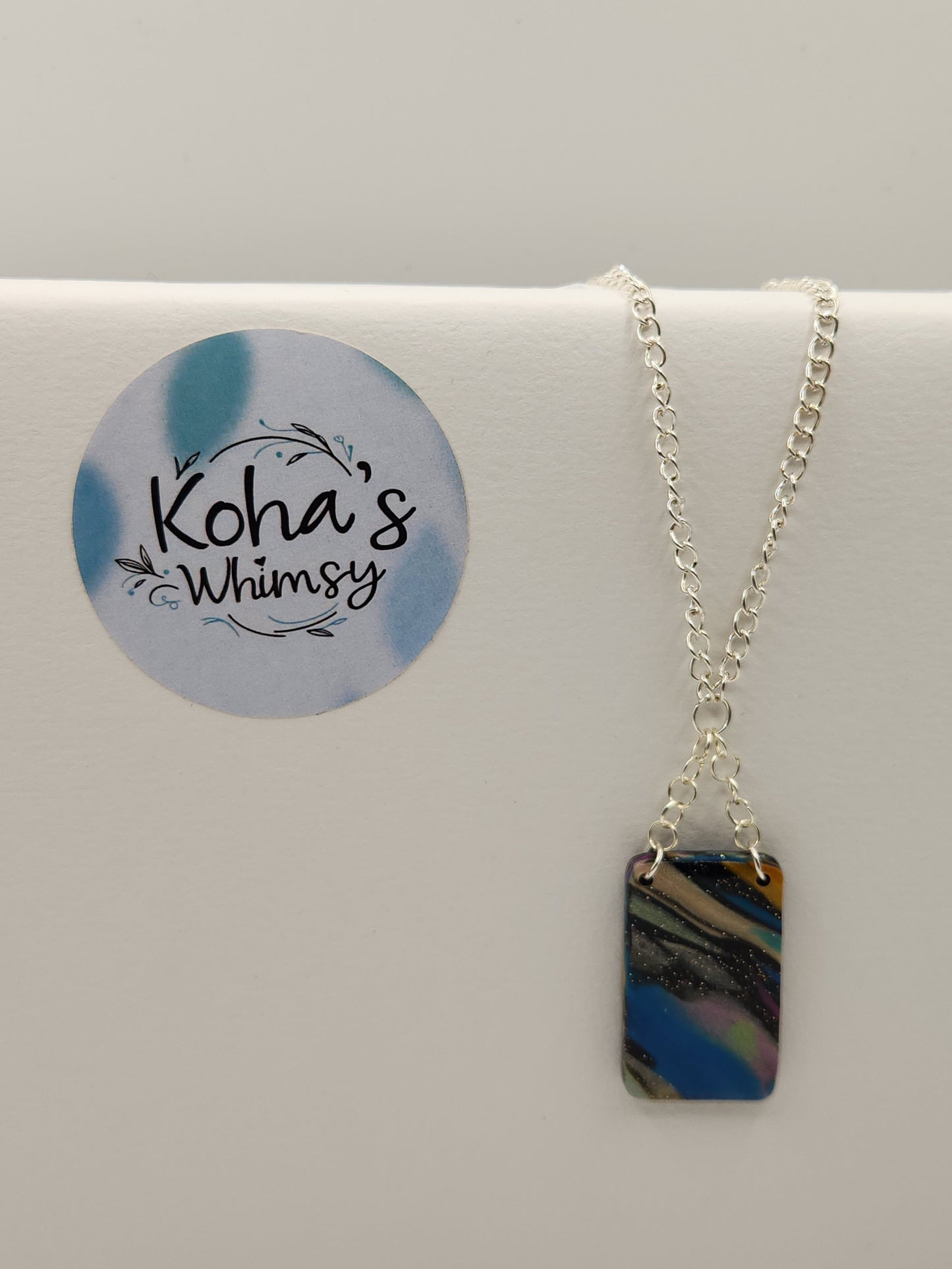 Dark Marble Jewellery Set