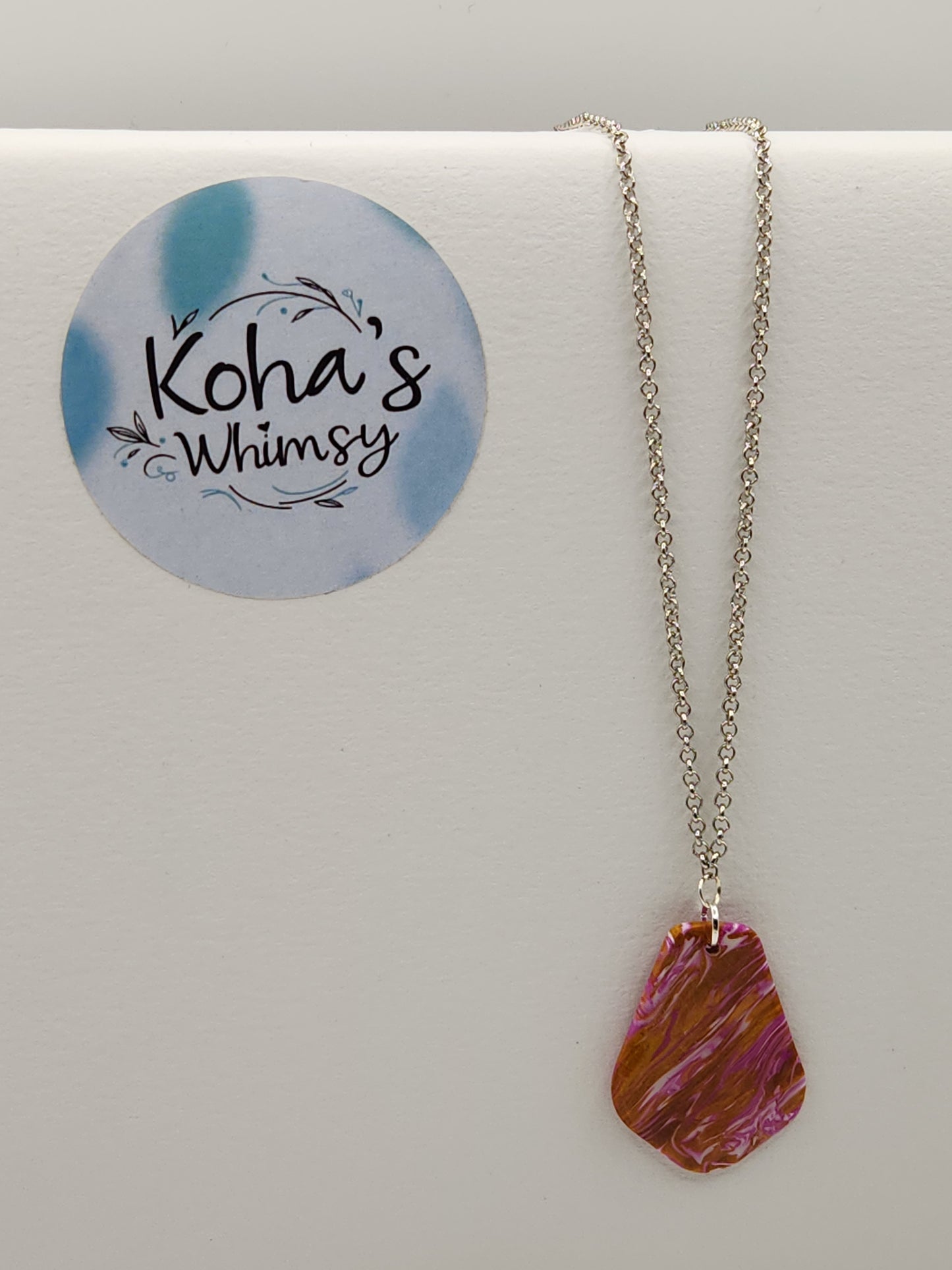 Golden Fuchsia Jewellery Set