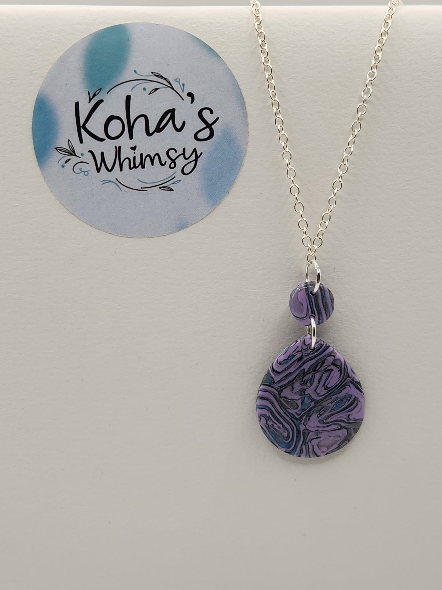 Violet Shimmer Jewellery Set