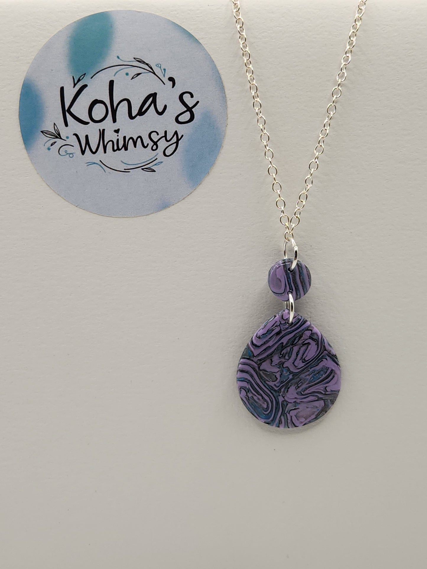 Violet Shimmer Jewellery Set