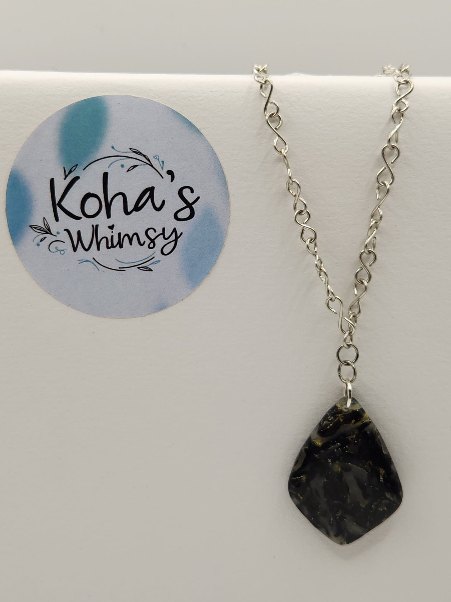 Black & Gold Howlite Jewellery Set