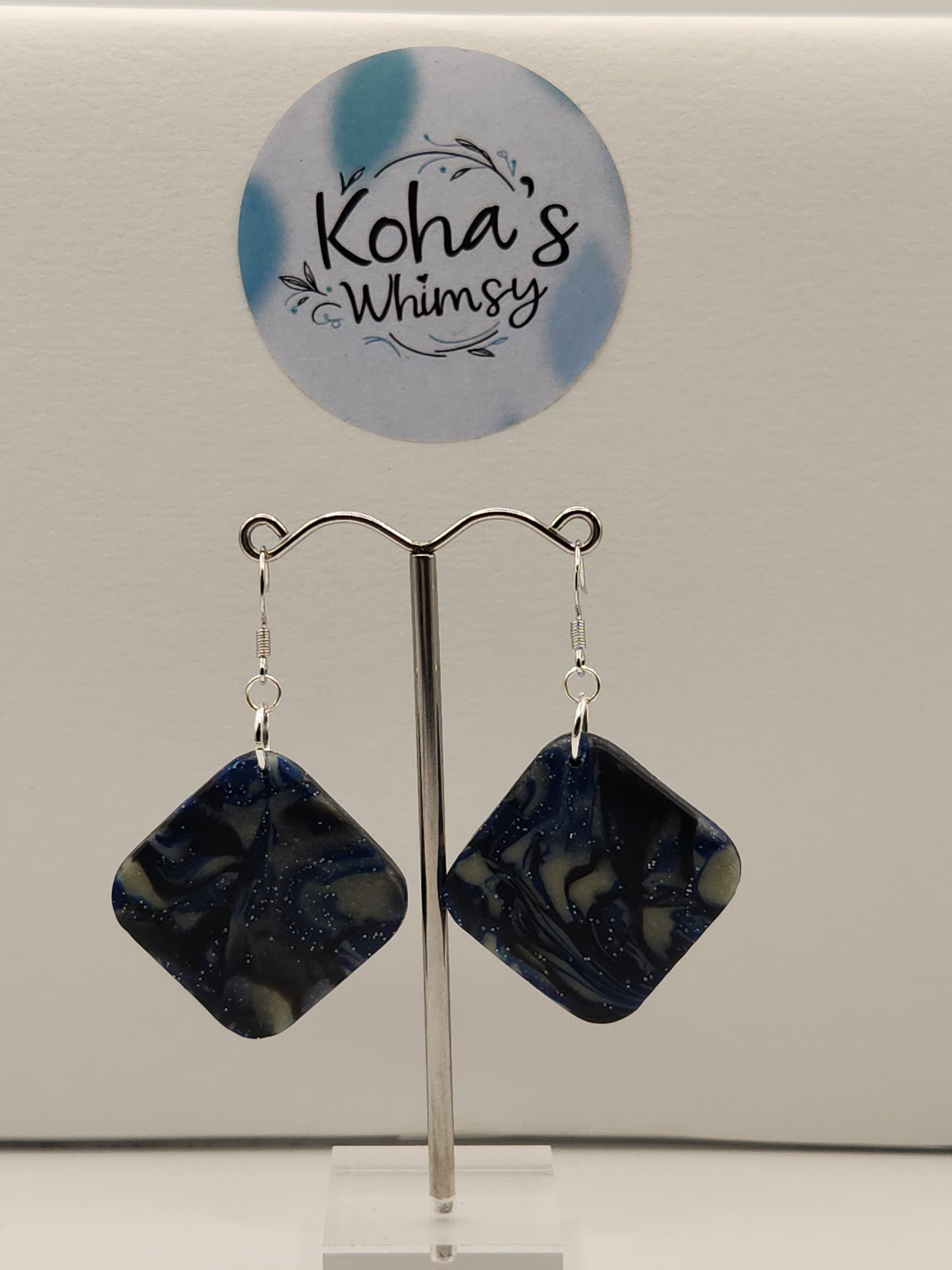 Starlight Shimmer Rounded Diamond Dangle Earring