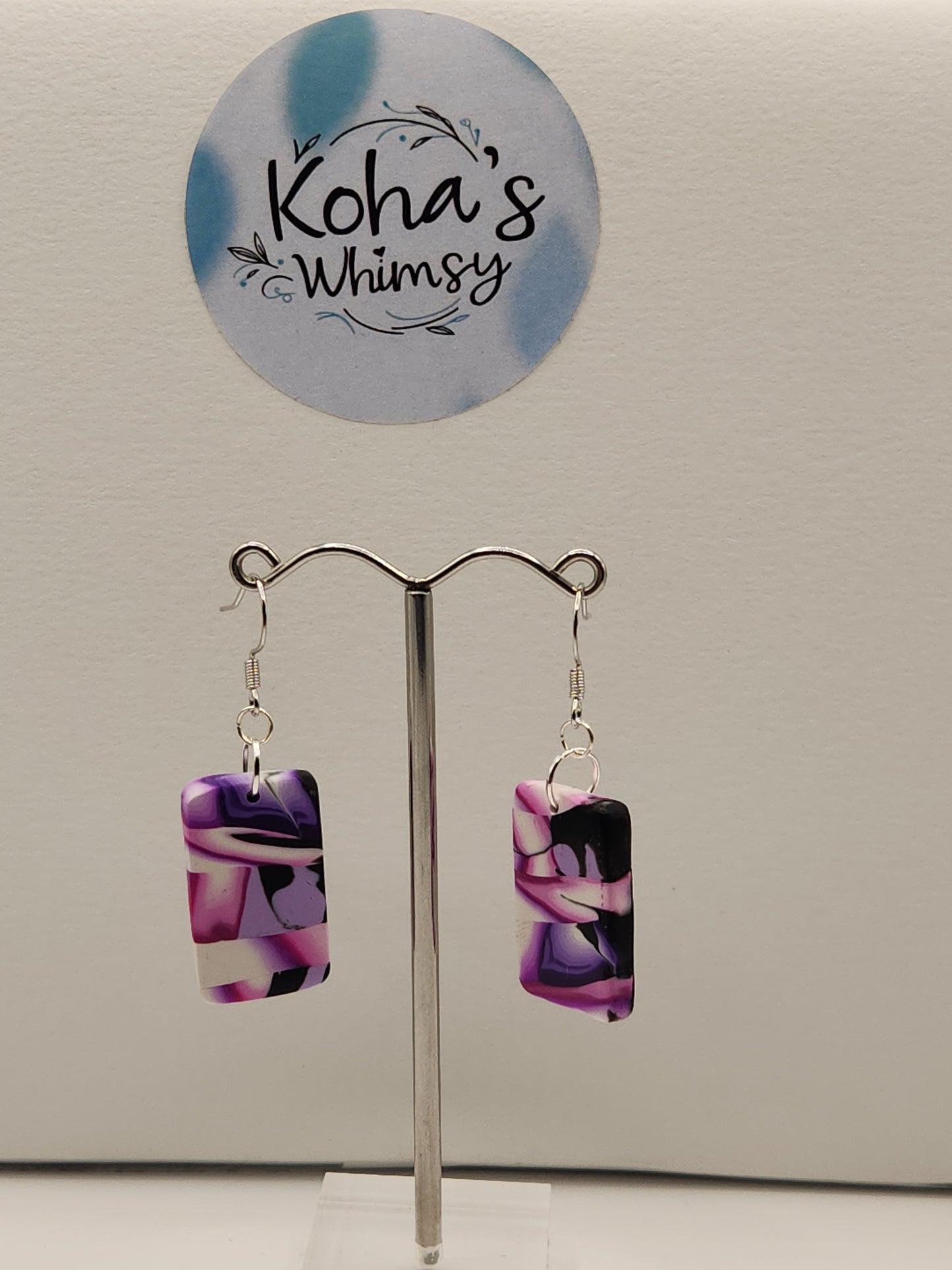 Violet Kaleidoscope Jewellery Set