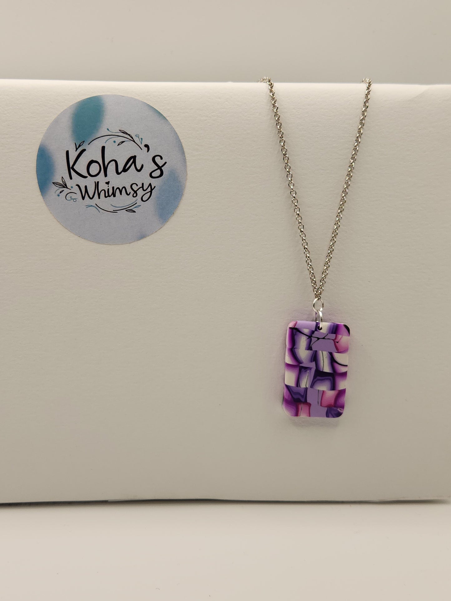 Violet Kaleidoscope Jewellery Set