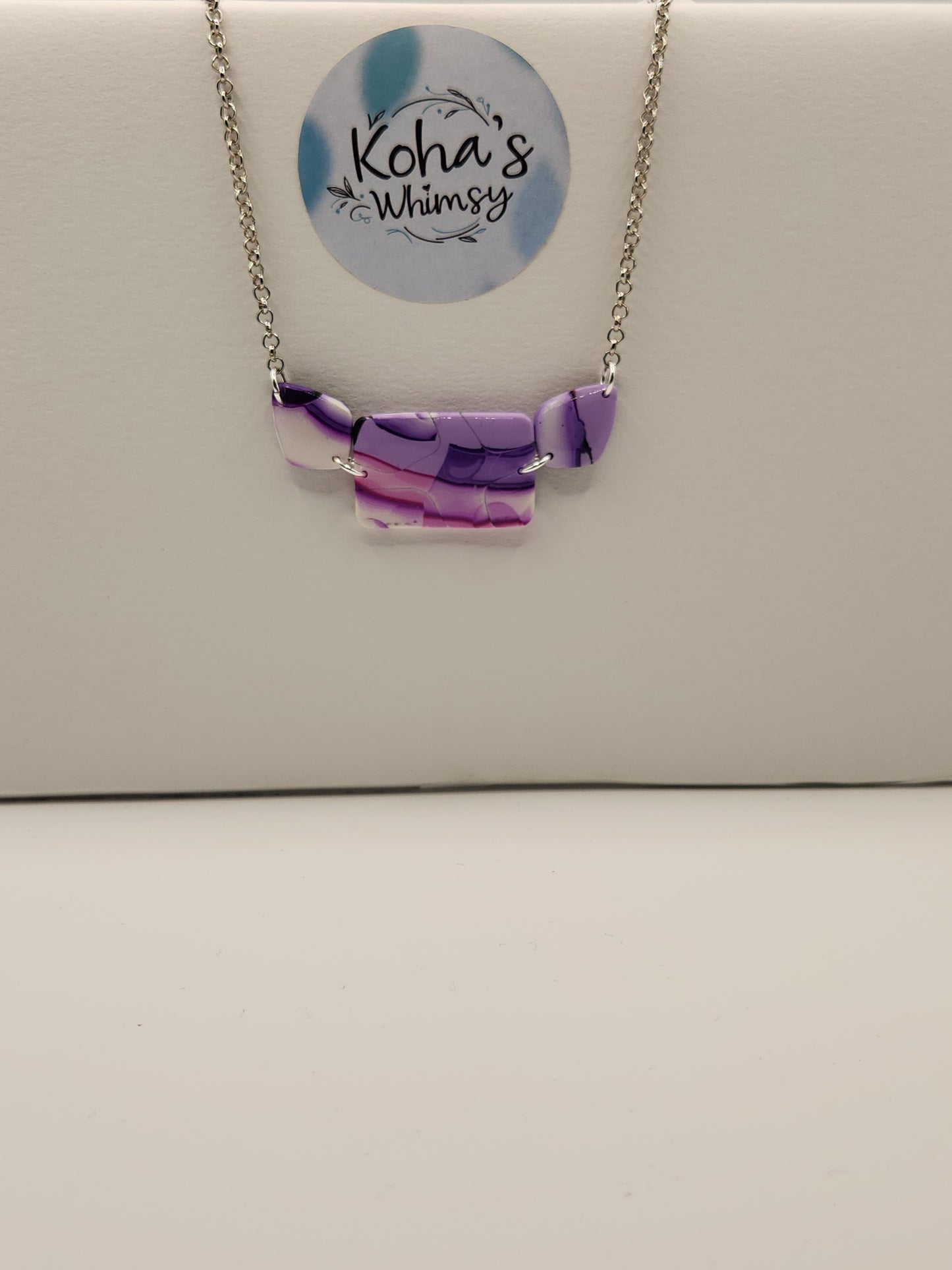 Violet Kaleidoscope Jewellery Set