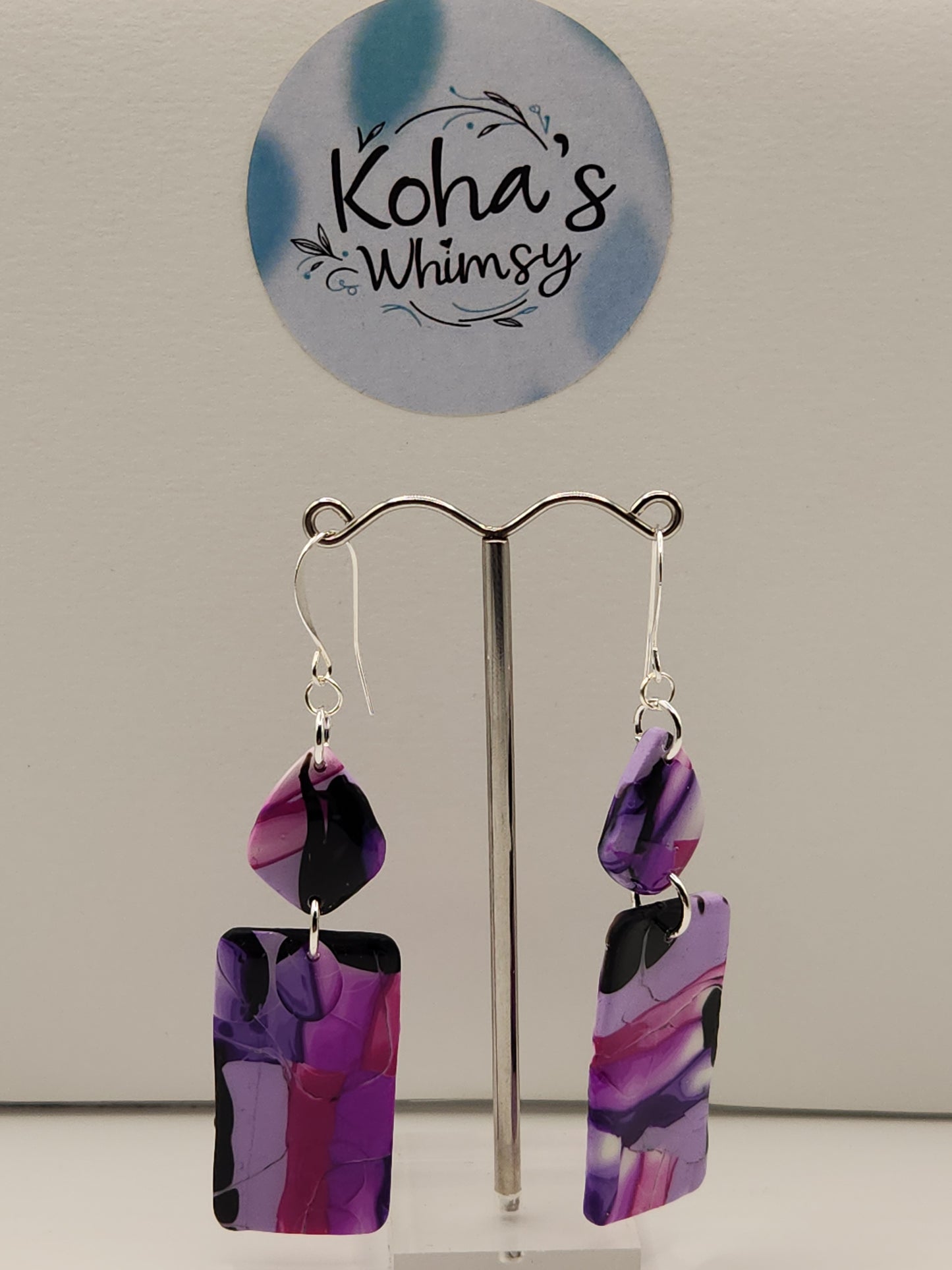 Violet Kaleidoscope Jewellery Set