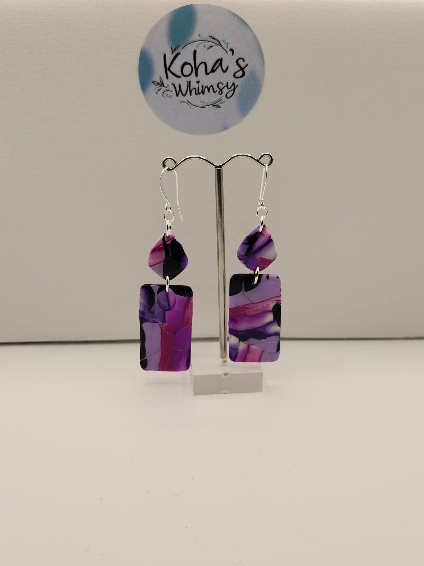 Violet Kaleidoscope Jewellery Set