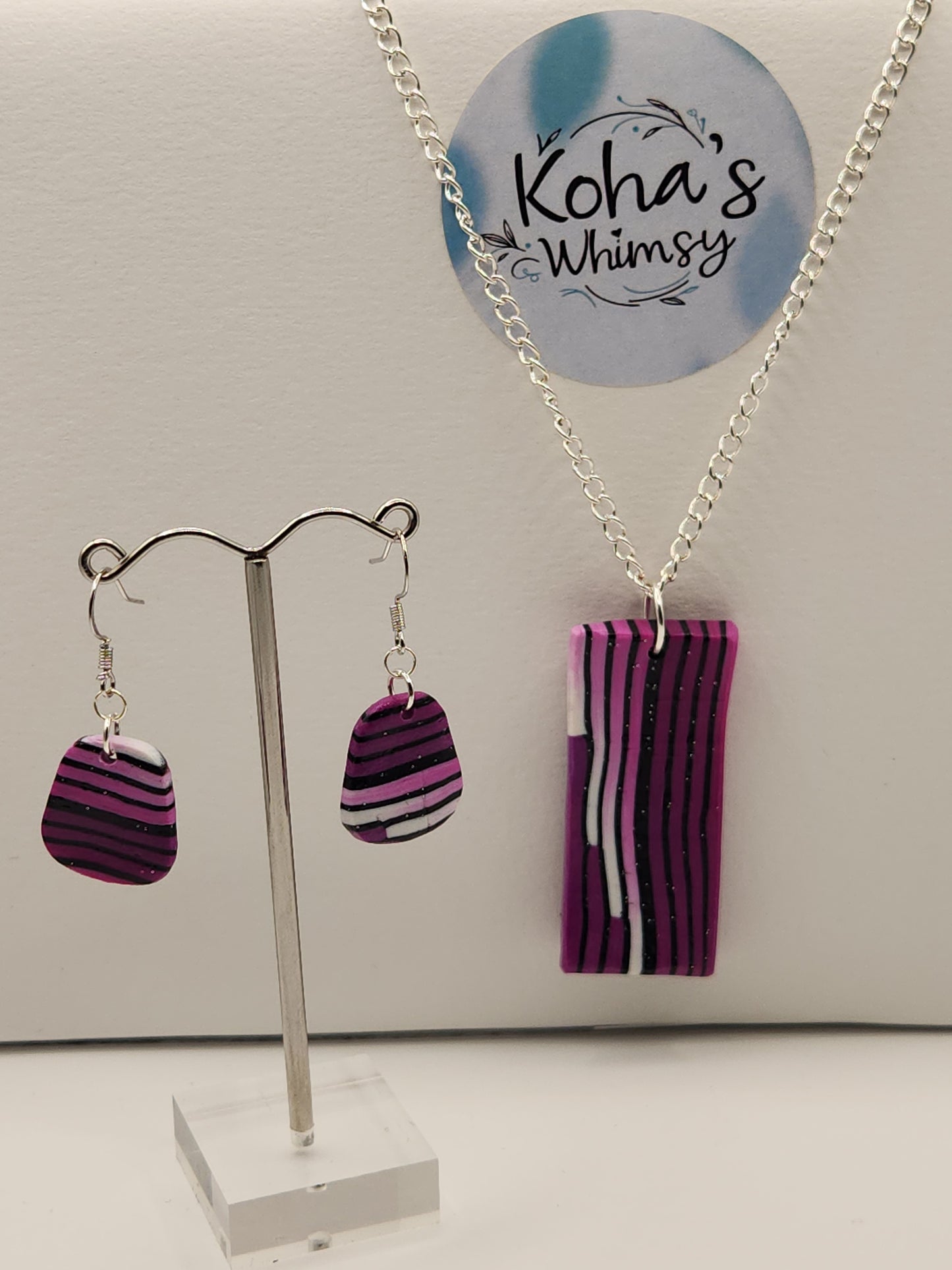 Layers of Purple Jewellery Set