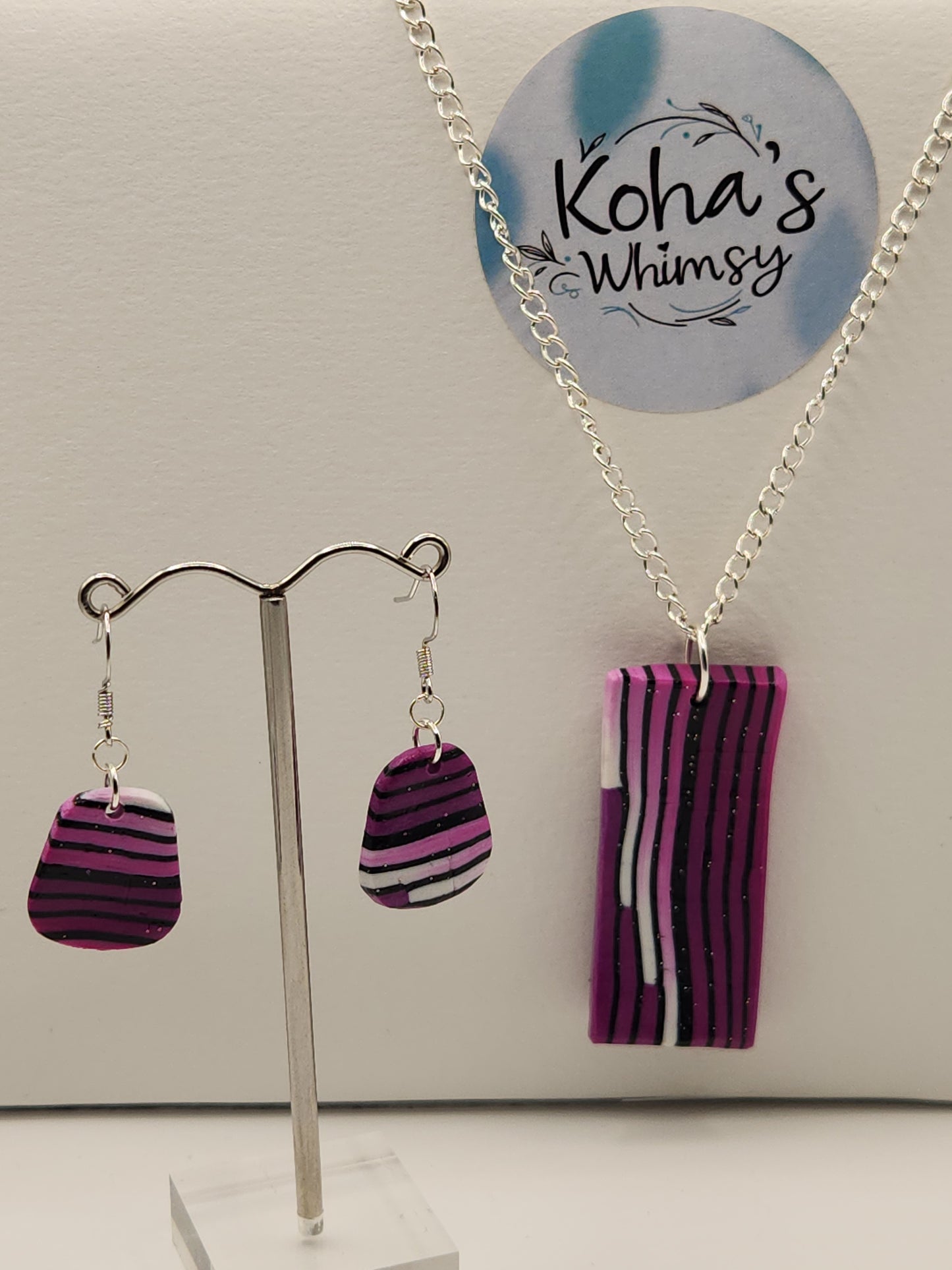 Layers of Purple Jewellery Set