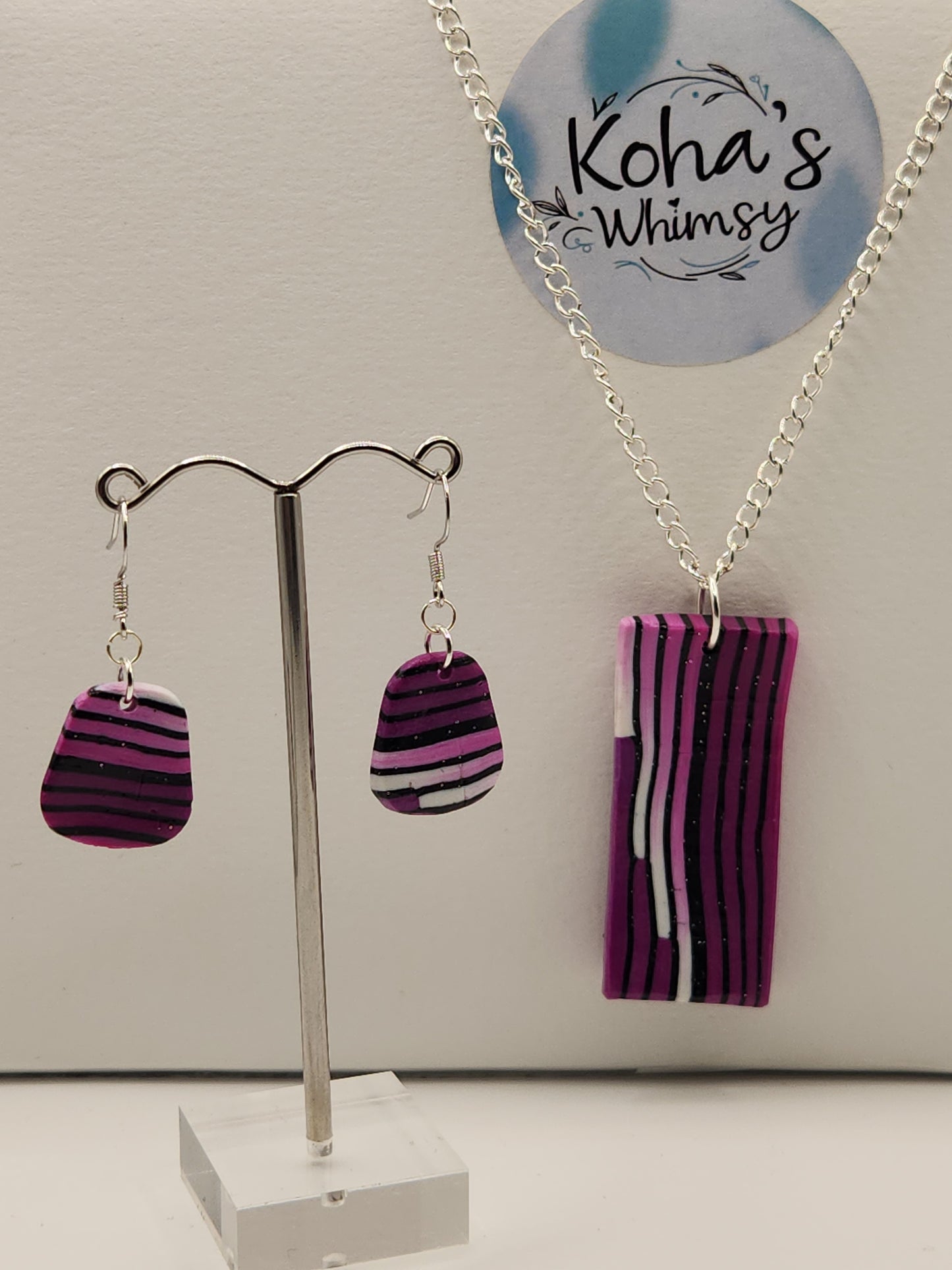 Layers of Purple Jewellery Set