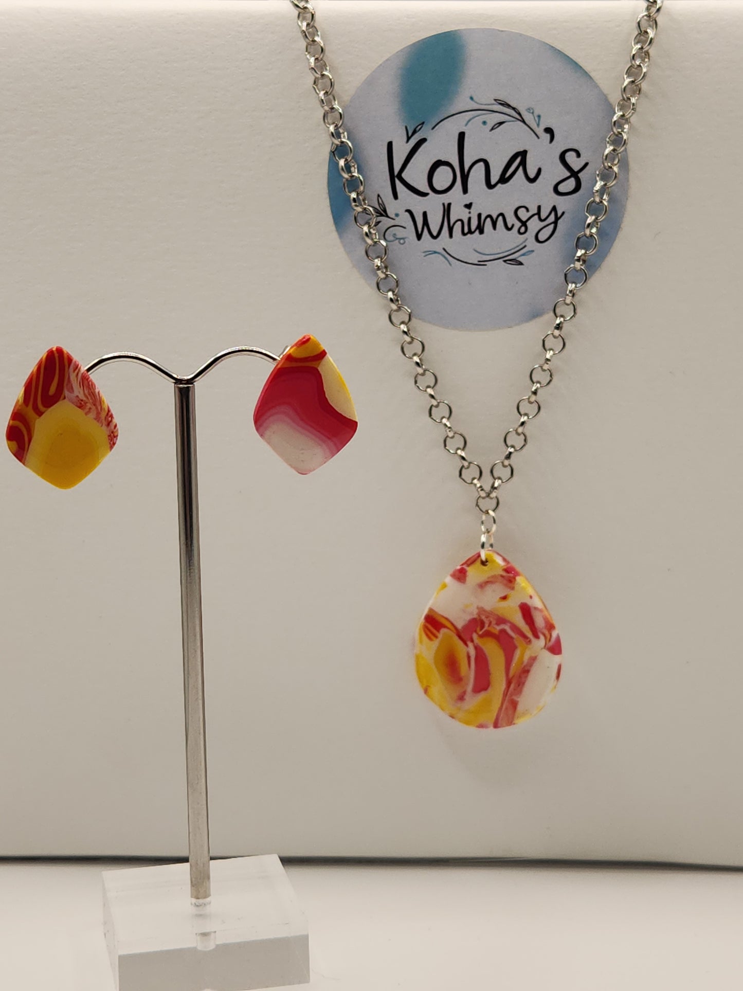 Raspberry Lemonade Jewellery Set