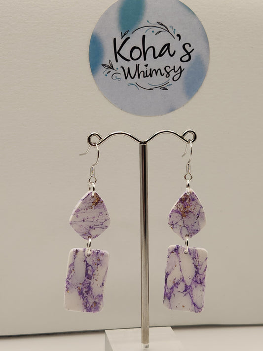 Violet Howlite Jewellery Set