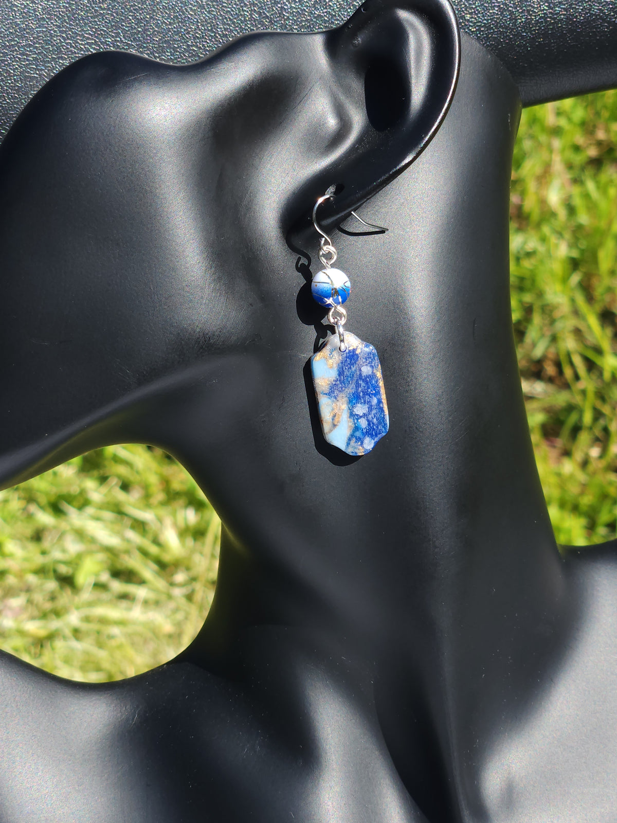 Lapis Vein Arabesque Drops