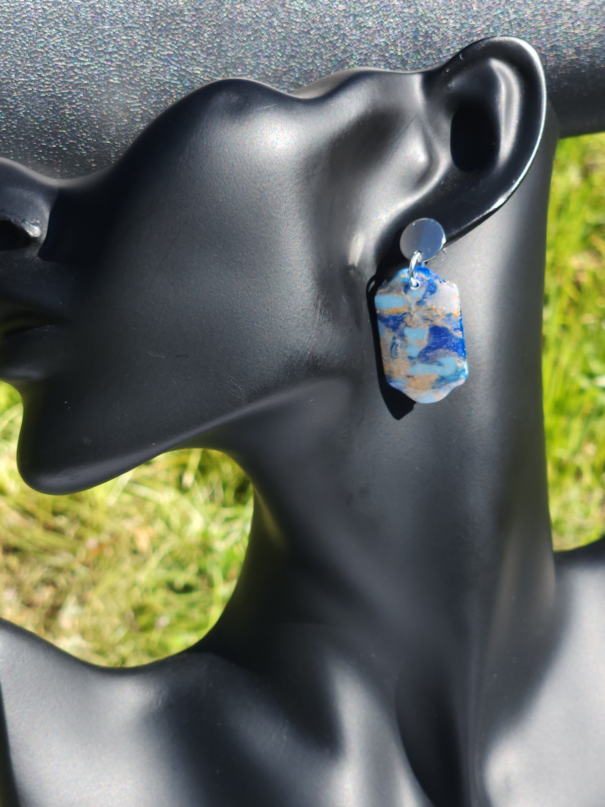Lapis Vein Circle Toppers