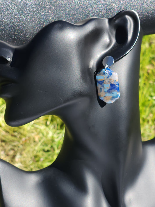Lapis Vein Circle Toppers
