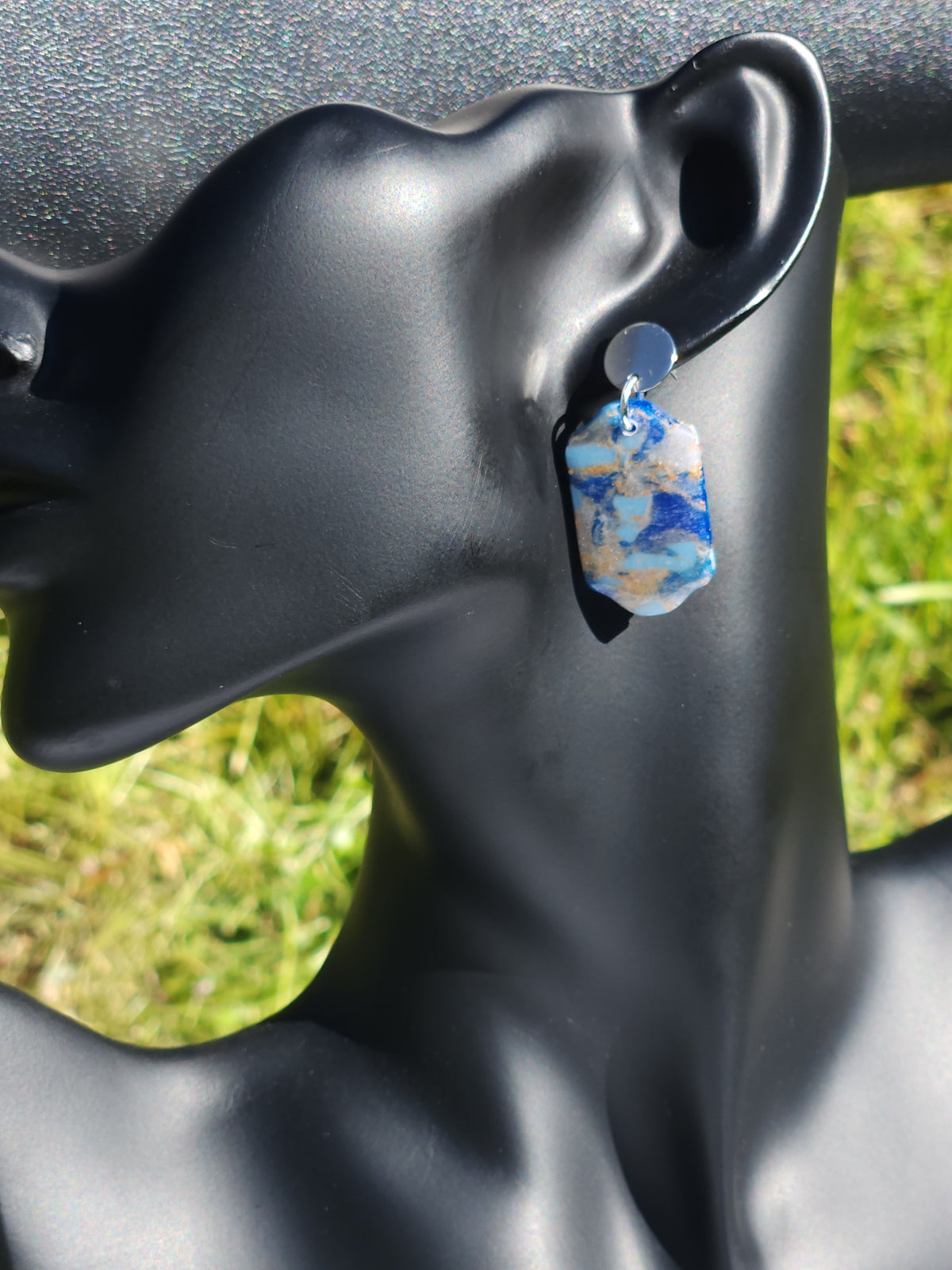 Lapis Vein Circle Toppers