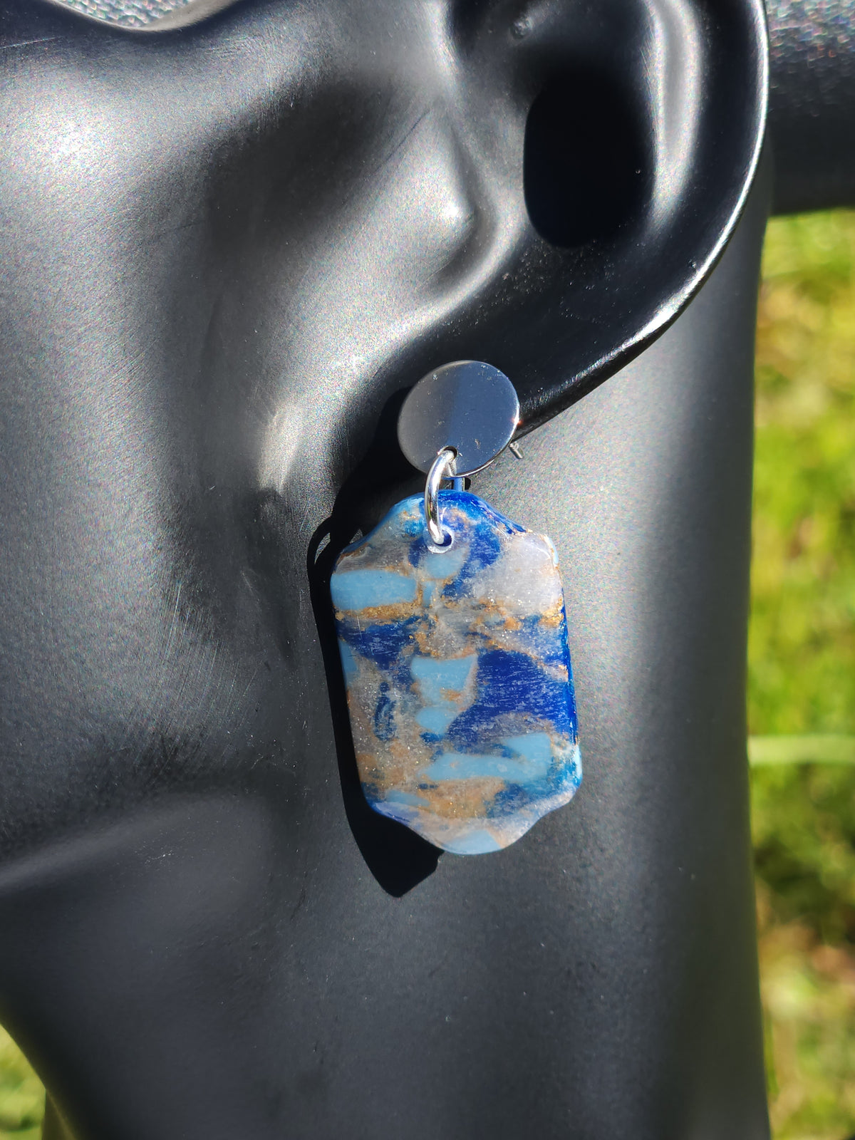 Lapis Vein Circle Toppers