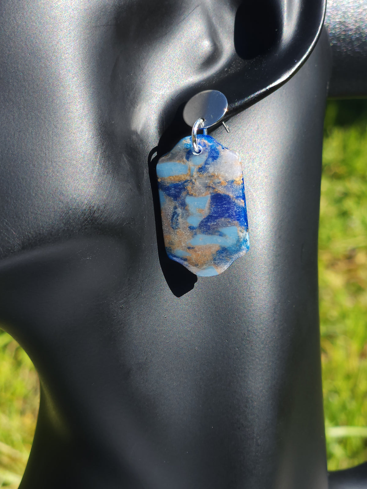 Lapis Vein Circle Toppers