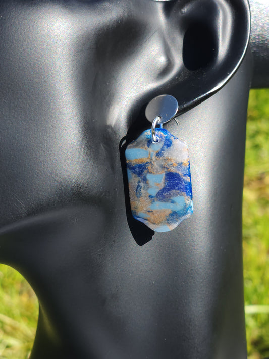 Lapis Vein Circle Toppers