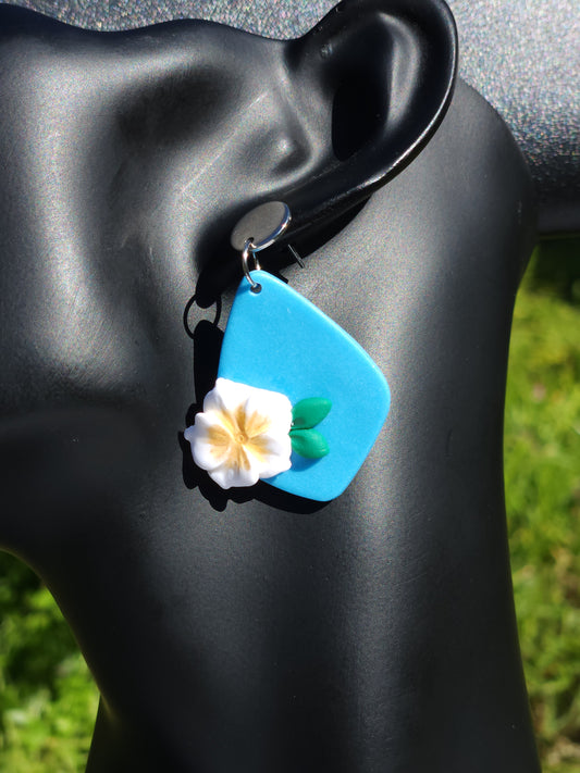 Frangipani Bloom Studs
