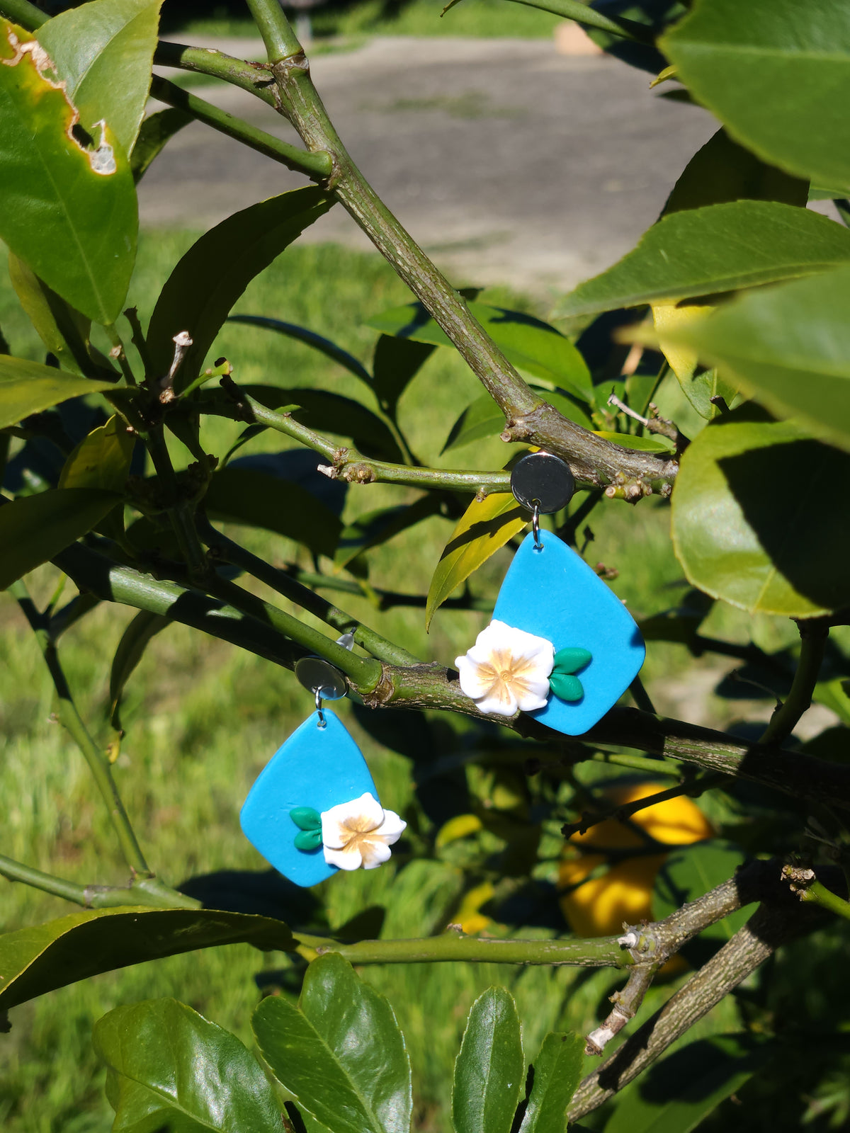 Frangipani Bloom Studs