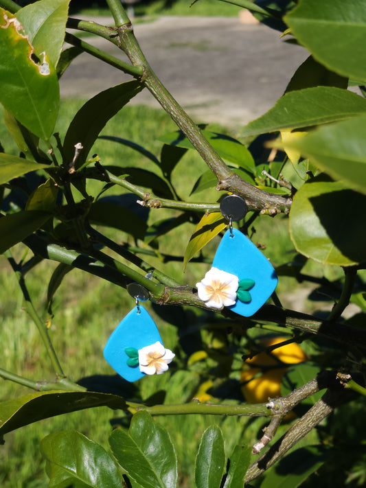 Frangipani Bloom Studs