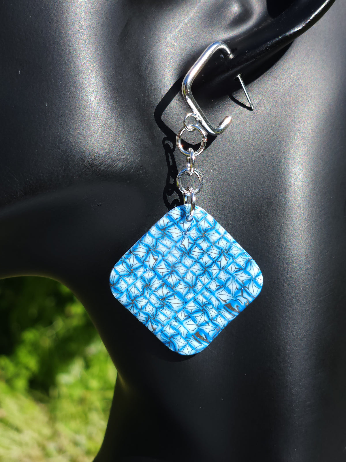 Azure Prism Square Hoops