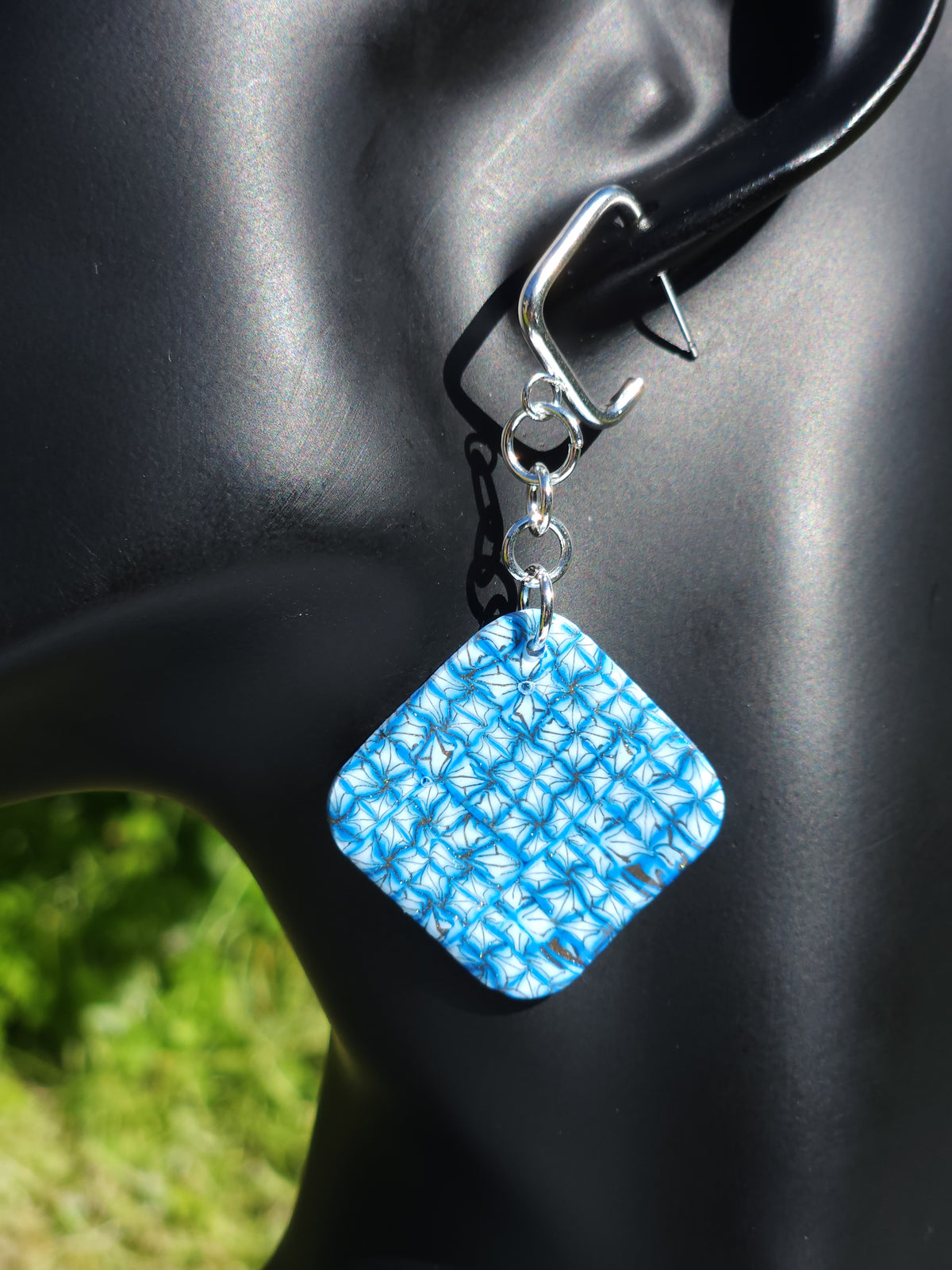Azure Prism Square Hoops
